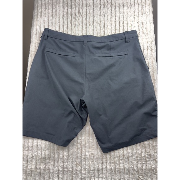 Lululemon Commission Shorts Mens 36 Black Onyx Golf Performance Stretch Casual - Picture 10 of 13